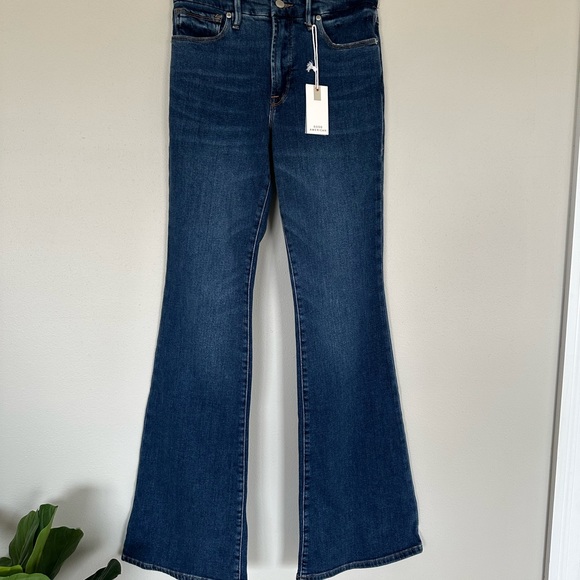 Good American Denim - Good American NWT Good Legs Flare High Waisted Jeans size 4